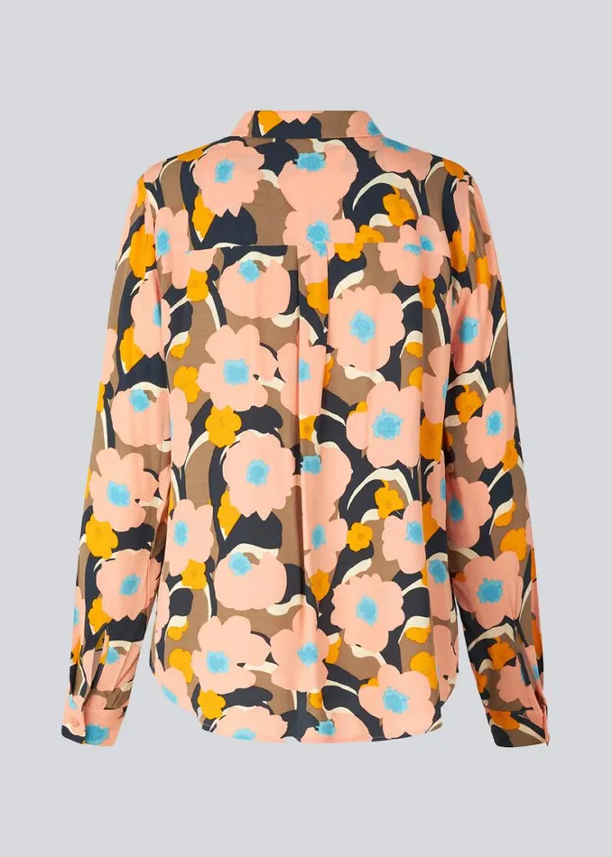Women Modstrm Shirts DustinMD Print Shirt Sunset Bouquet Women Modstrm Shirts DustinMD Print Shirt Sunset Bouquet