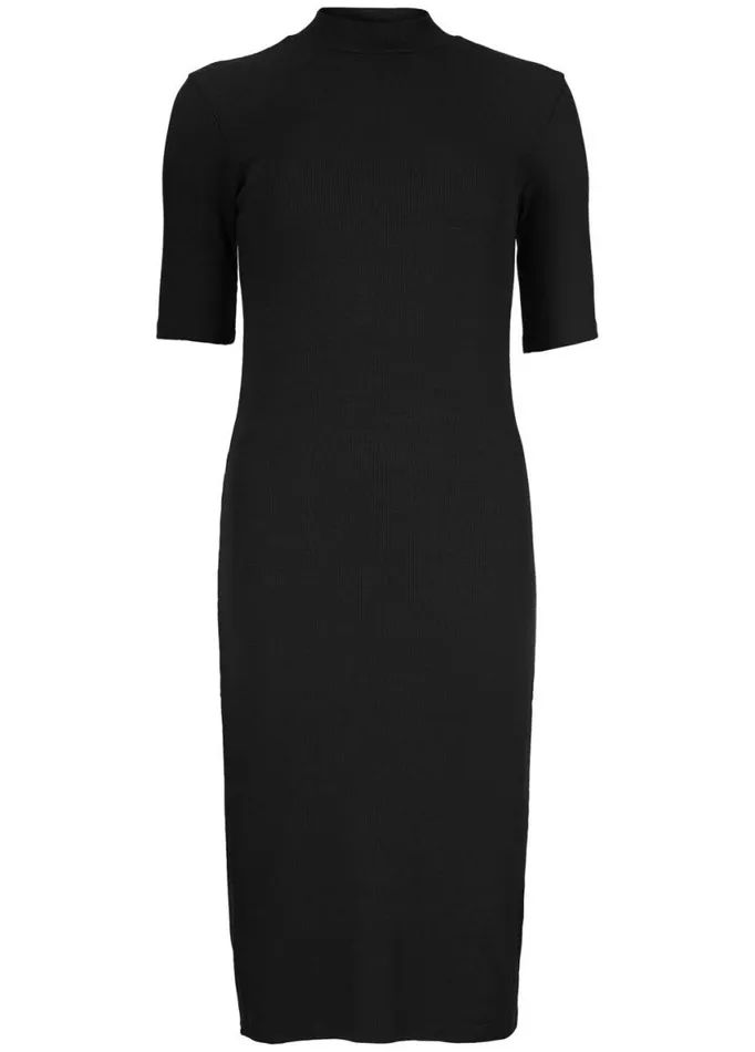 Women Modstrm TShirts Krown Tshirt Dress Black