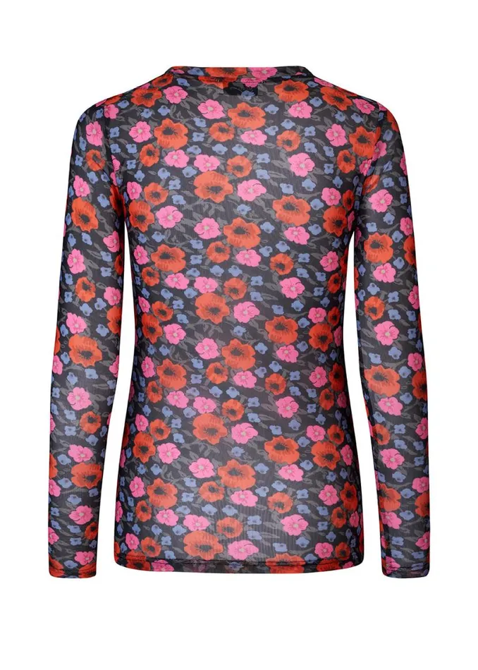 Women Modstrm Tops BinnaMD Print Top Flower Blush Women Modstrm Tops BinnaMD Print Top Flower Blush