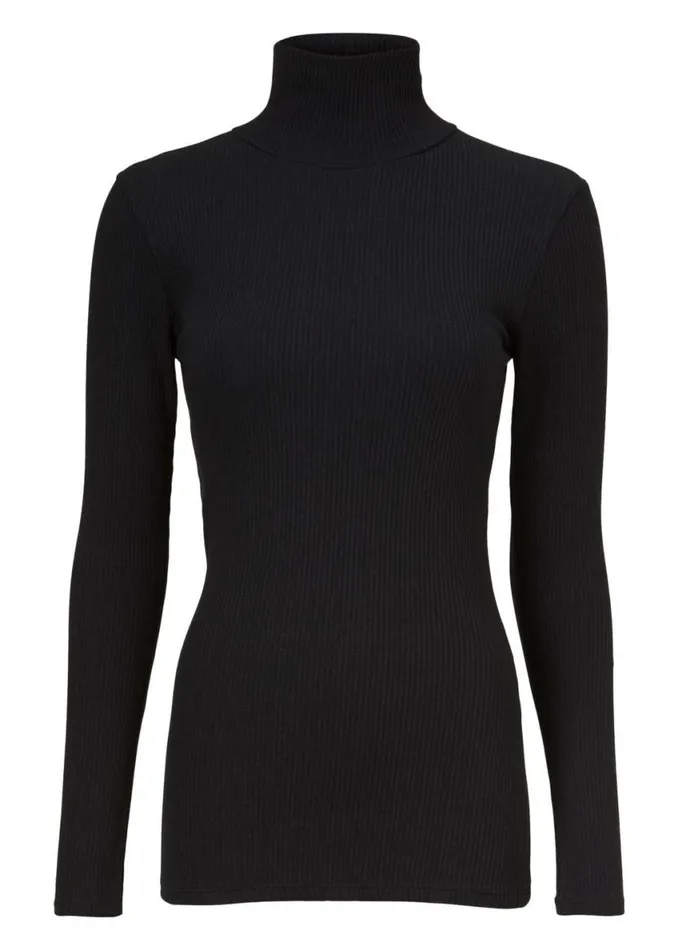 Women Modstrm Tops Orson Rollneck Black Women Modstrm Tops Orson Rollneck Black