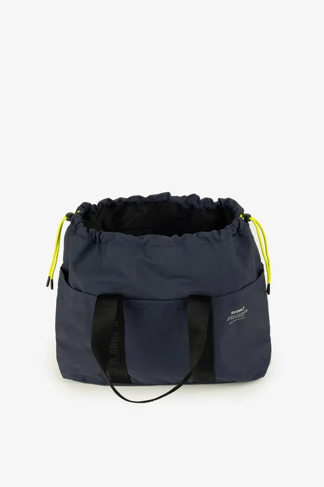 Women Navy Blue Akira Tote Bag Ecoalf Handbags