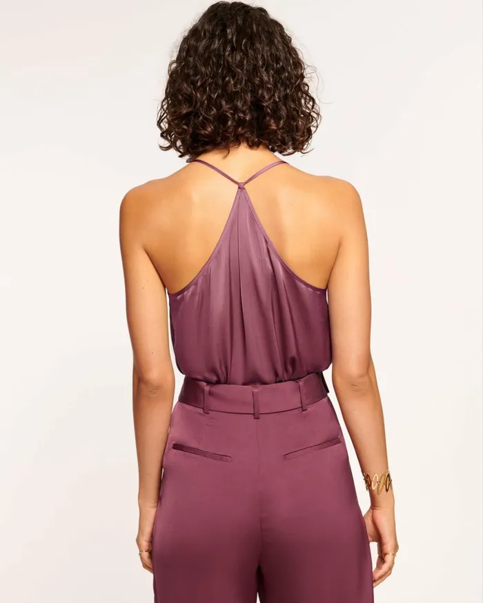 Women Noelle VNeck Tank Top Cabernet Ramy Brook Tops Women Noelle VNeck Tank Top Cabernet Ramy Brook Tops
