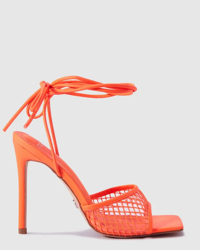 Women NOVO Shoes ZOOCHIE ORANGE Stilettos