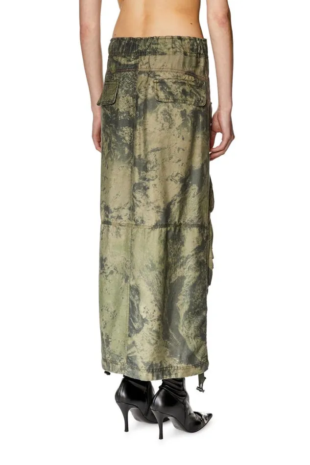 Women OMirtCmf Green Diesel Skirts Women OMirtCmf Green Diesel Skirts