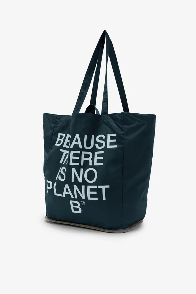 Women Pacho Bag Navy Blue Ecoalf Handbags