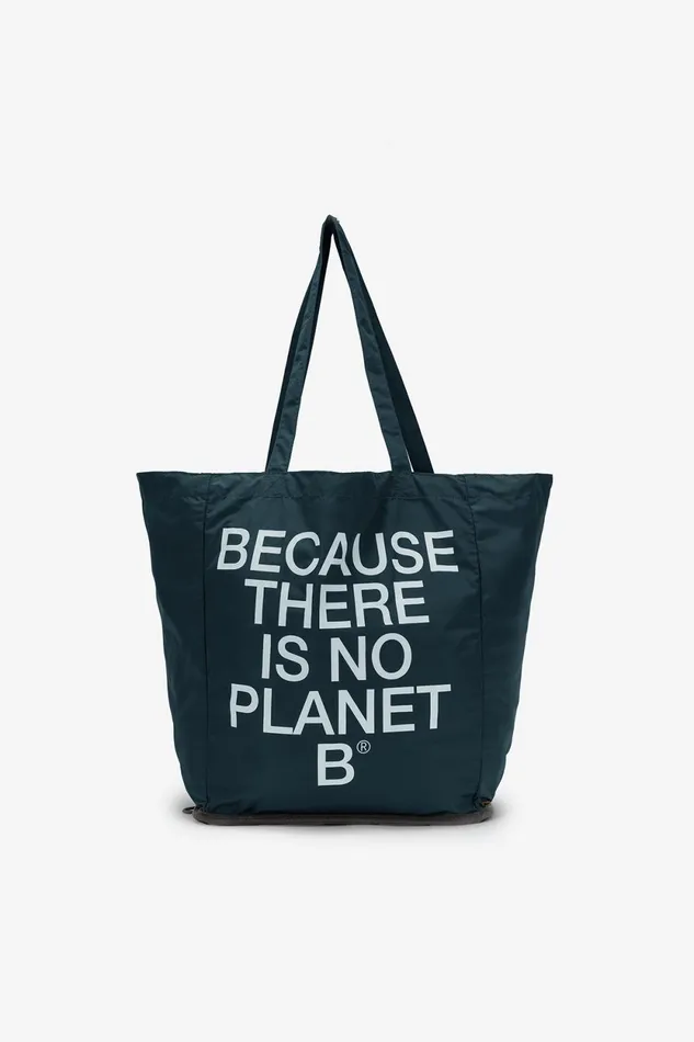 Women Pacho Bag Navy Blue Ecoalf Handbags