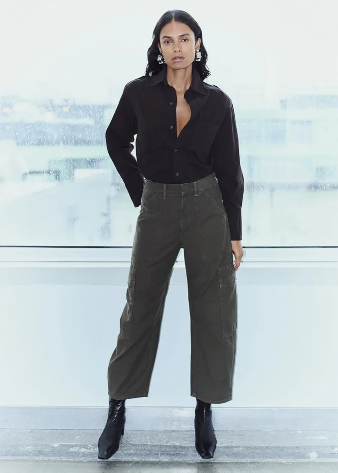 Women Pants Citizens Of Humanity Marcelle Low Slung Easy Cargo In Costes