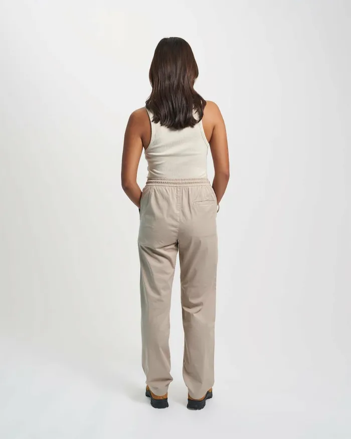 Women Pants Colorful Standard Organic Twill Pants Deep Black