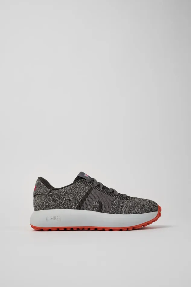Women Pelotas Athens Gray Textile Sneaker Camper Sneakers
