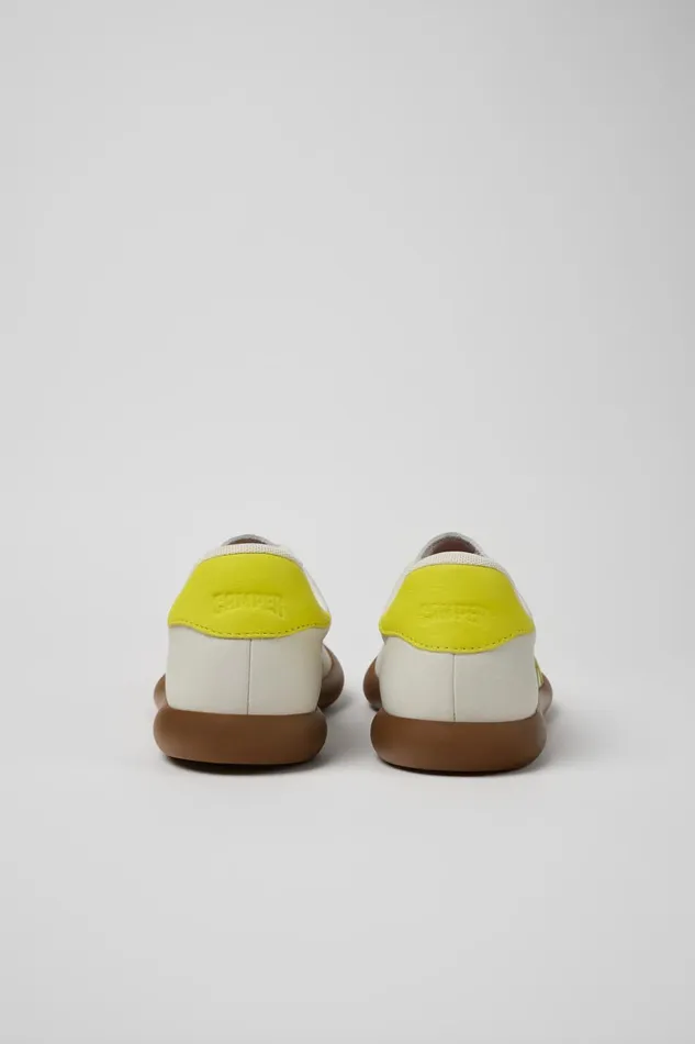 Women Pelotas Soller White Leather Sneaker Camper Sneakers