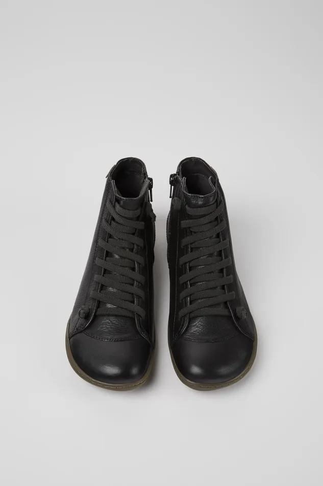 Women Peu Black Ankle Boot Camper Ankle Boots Women Peu Black Ankle Boot Camper Ankle Boots
