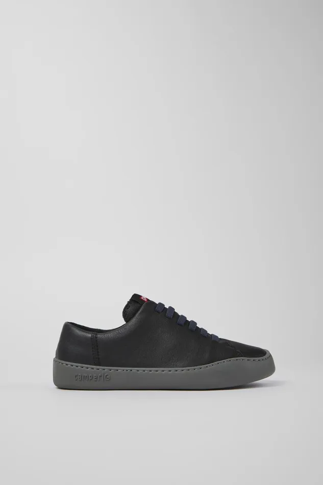 Women Peu Touring Black Leather Sneakers Camper Sneakers Women Peu Touring Black Leather Sneakers Camper Sneakers