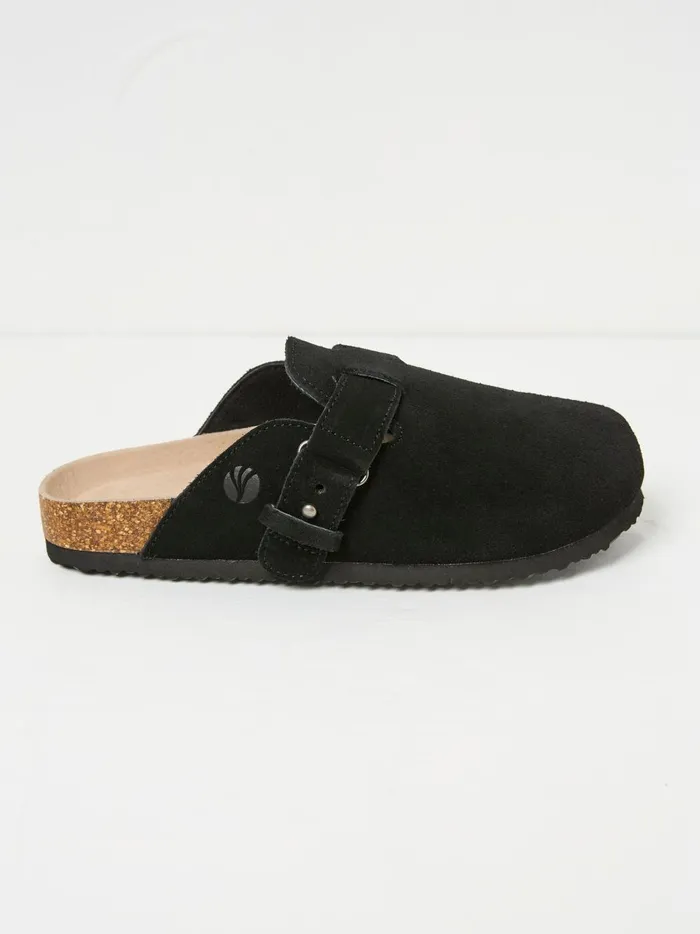 Women Pyjamas and Nightwear Fat Face Elsie Black House Shoes