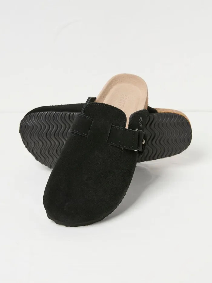 Women Pyjamas and Nightwear Fat Face Elsie Black House Shoes