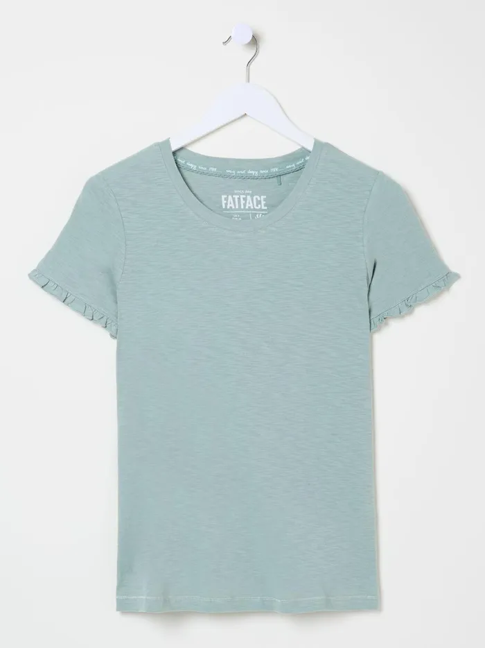 Women Pyjamas and Nightwear Fat Face Felicity Green Haze TShirt