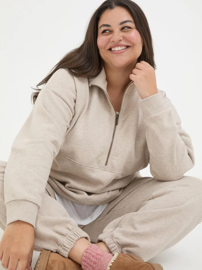 Women Pyjamas and Nightwear Fat Face Natural Soft Lounge Top