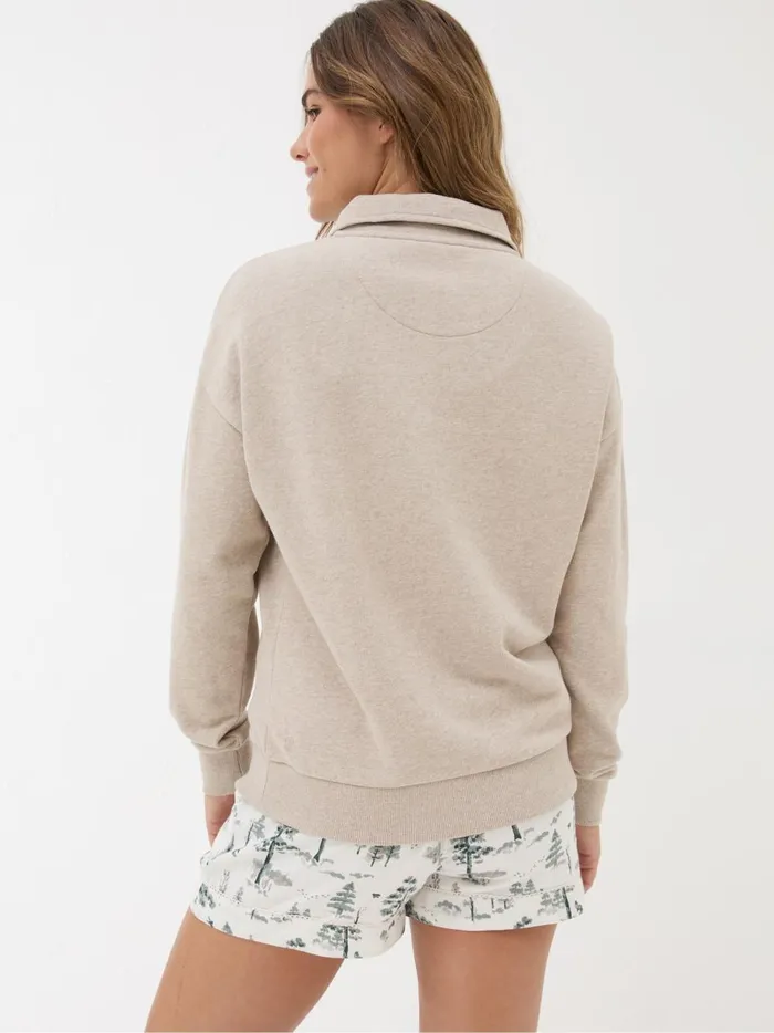 Women Pyjamas and Nightwear Fat Face Natural Soft Lounge Top