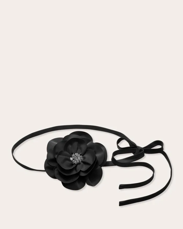 Women Rose Convertible Belt Necklace Cabernet Ramy Brook Belts