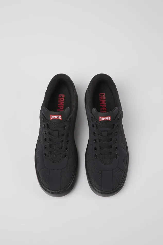 Women Runner K21 Black Textile Sneakers Camper Sneakers Women Runner K21 Black Textile Sneakers Camper Sneakers