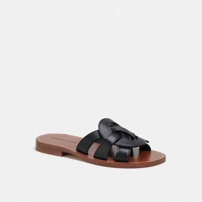 Women Sandals Coach Issa Sandal Black