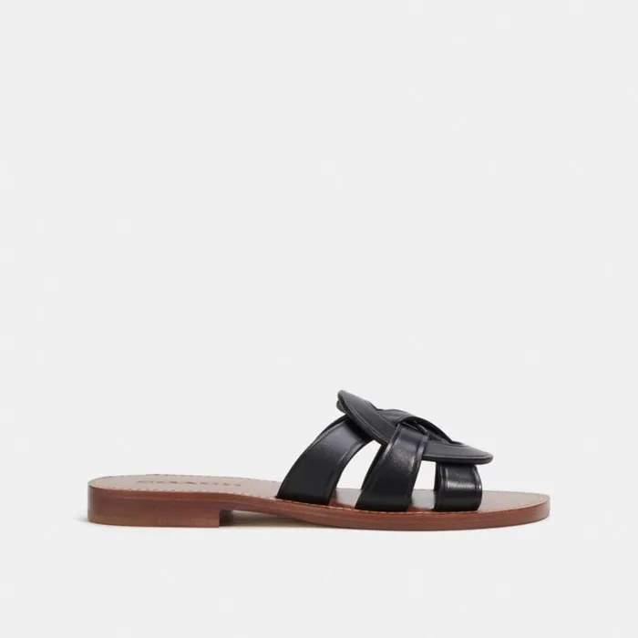 Women Sandals Coach Issa Sandal Black