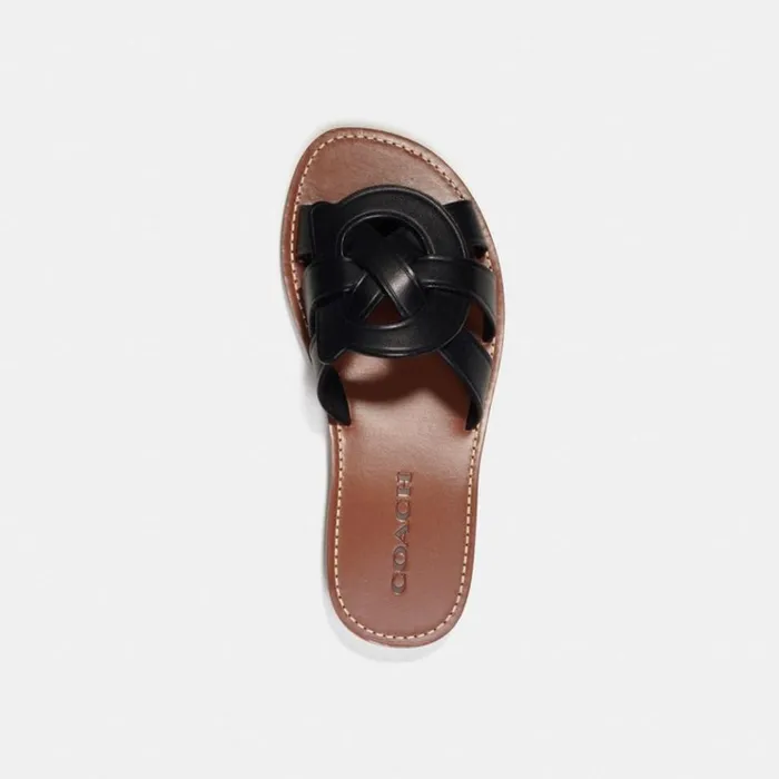 Women Sandals Coach Issa Sandal Black