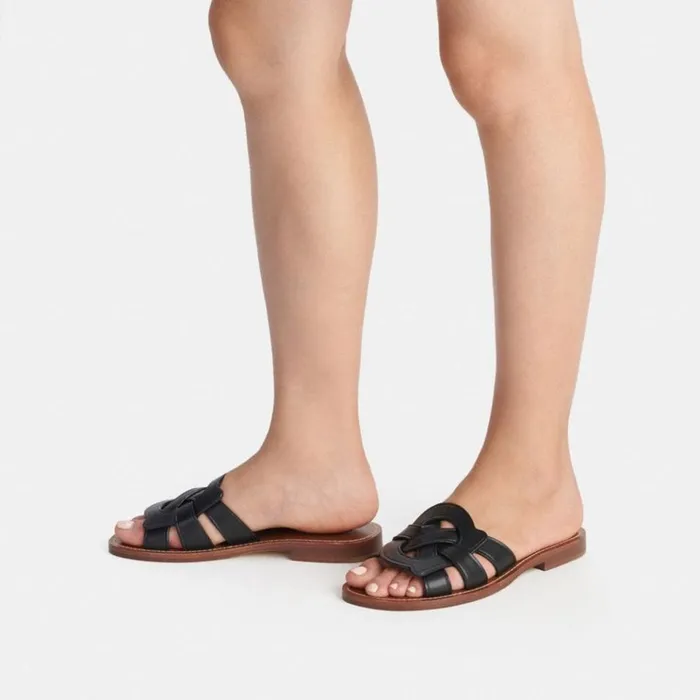 Women Sandals Coach Issa Sandal Black