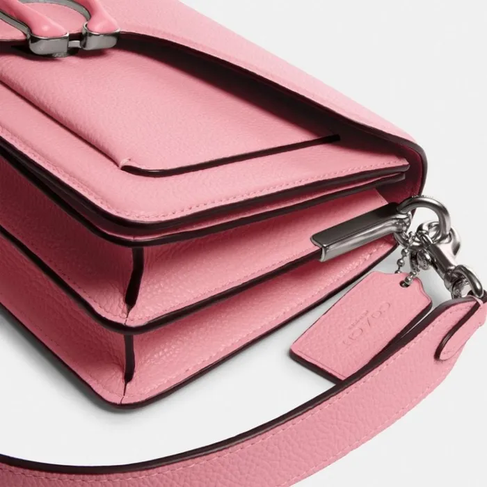 Women Shoulder Bags and Hobos Coach Tabby Shoulder Bag 26 Silverflower Pink