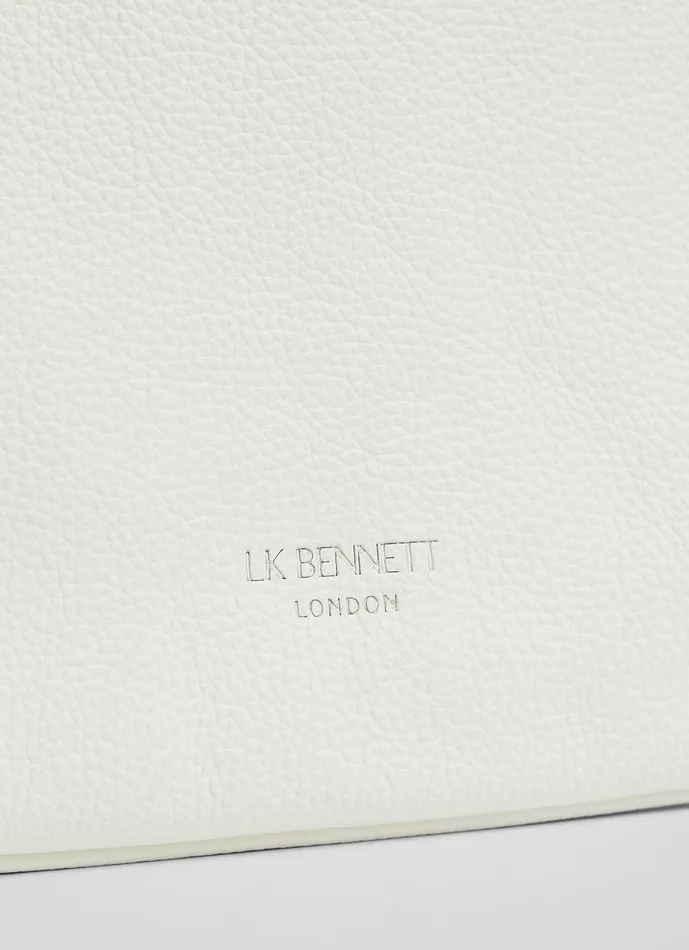 Women Shoulder Bags LKBennett Rachel Cream Leather Slim Shoulder Bag Women Shoulder Bags LKBennett Rachel Cream Leather Slim Shoulder Bag