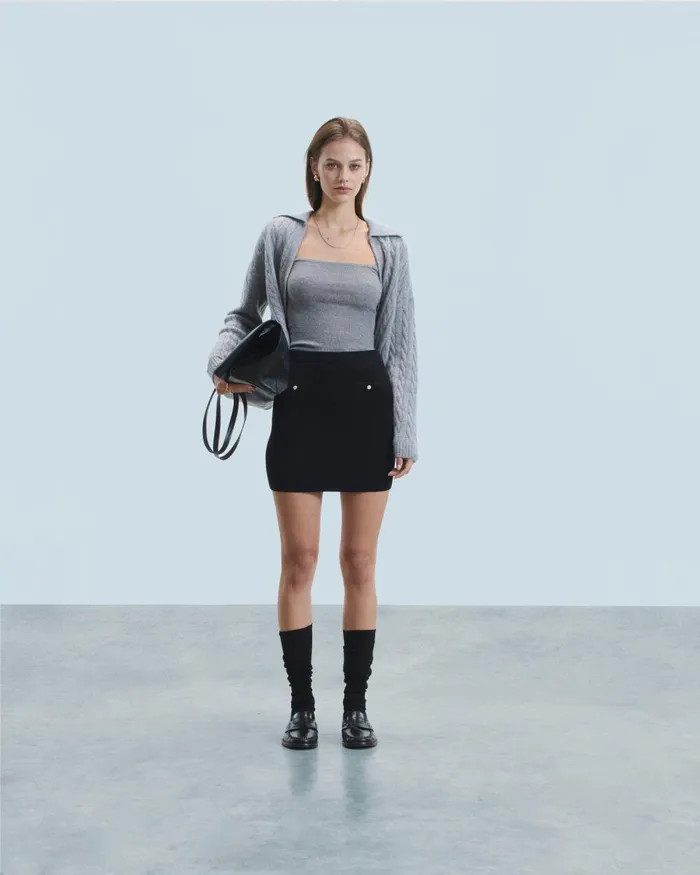 Women Skirts From Future Mini Skirt Black