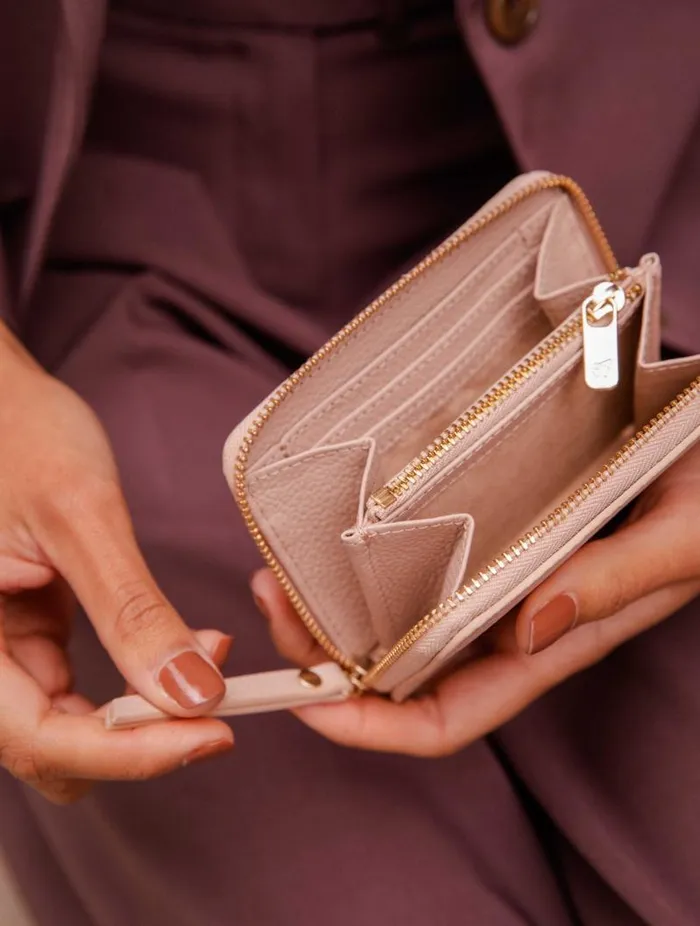 Women Small Leather Goods Bobbies Mabillon Nude Latte Women Small Leather Goods Bobbies Mabillon Nude Latte
