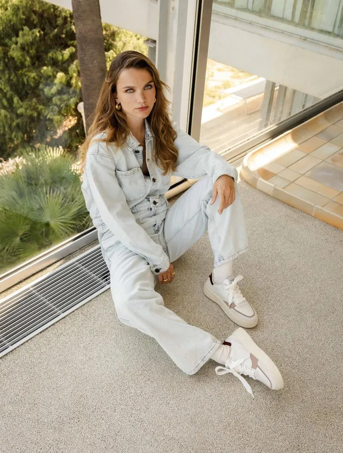Women Sneakers Bobbies Avalon Off White and Morello Women Sneakers Bobbies Avalon Off White and Morello