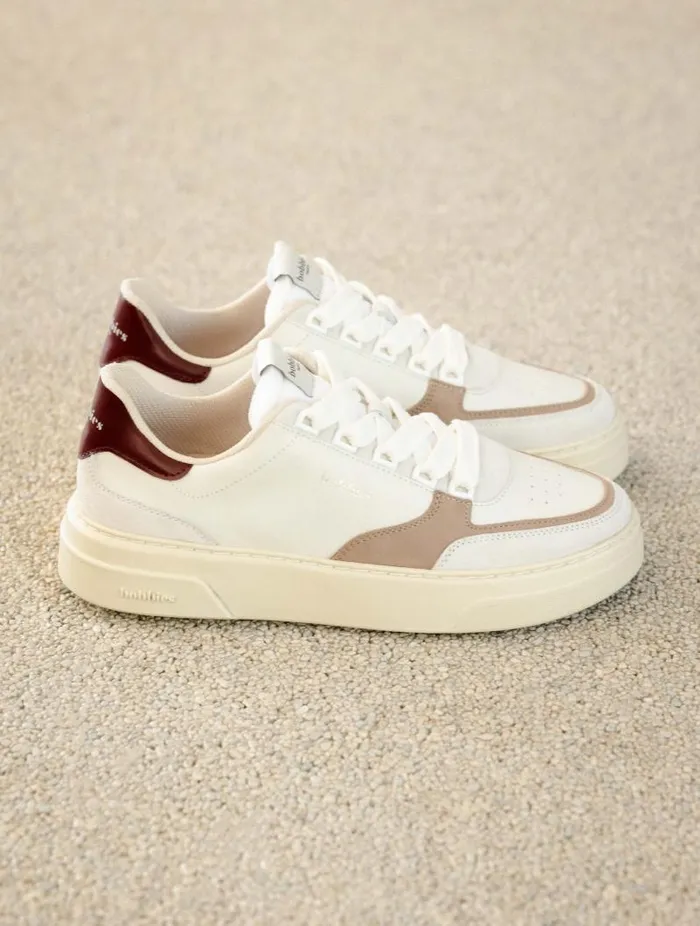 Women Sneakers Bobbies Avalon Off White and Morello Women Sneakers Bobbies Avalon Off White and Morello