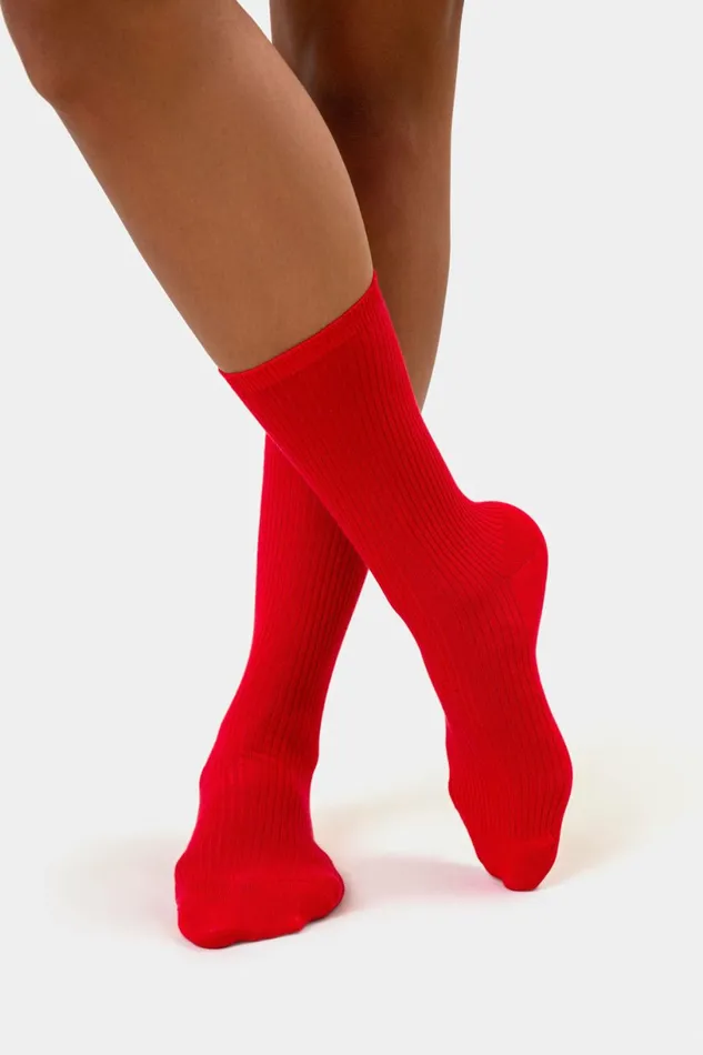 Women Socks Colorful Standard Women Classic Organic Sock Petrol Blue