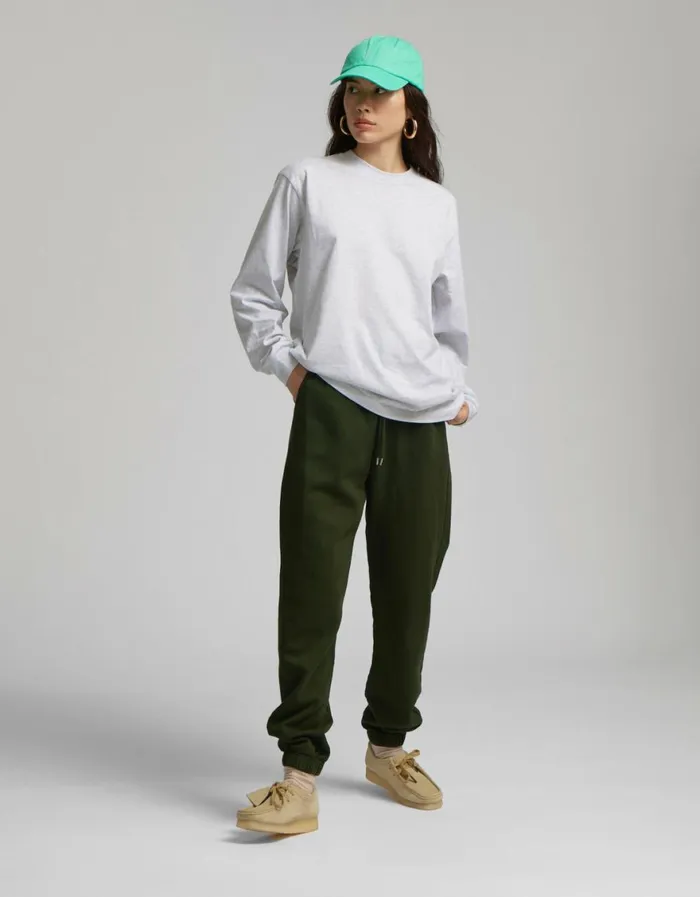 Women TShirts Colorful Standard Oversized Organic LS TShirt Faded Black