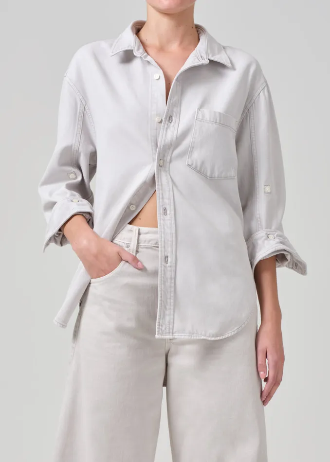 Women Tops Citizens Of Humanity Kayla Shirt In Comet