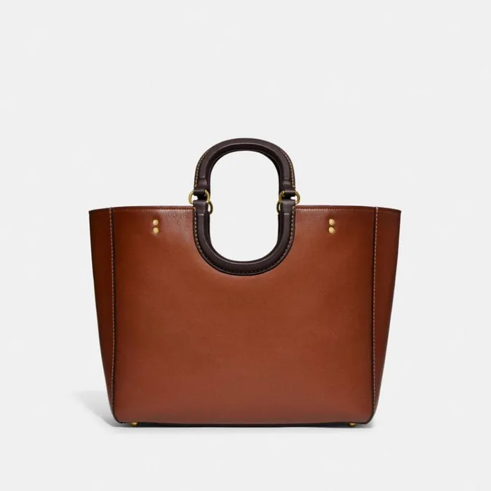 Women Totes and Carryalls Coach Rae Tote In Colorblock Brass1941 Saddle Multi Women Totes and Carryalls Coach Rae Tote In Colorblock Brass1941 Saddle Multi