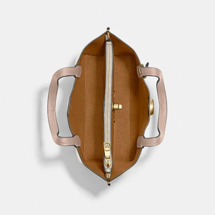 Women Totes and Carryalls Coach Willow Tote 24 In Colorblock Brasschalk Multi Women Totes and Carryalls Coach Willow Tote 24 In Colorblock Brasschalk Multi