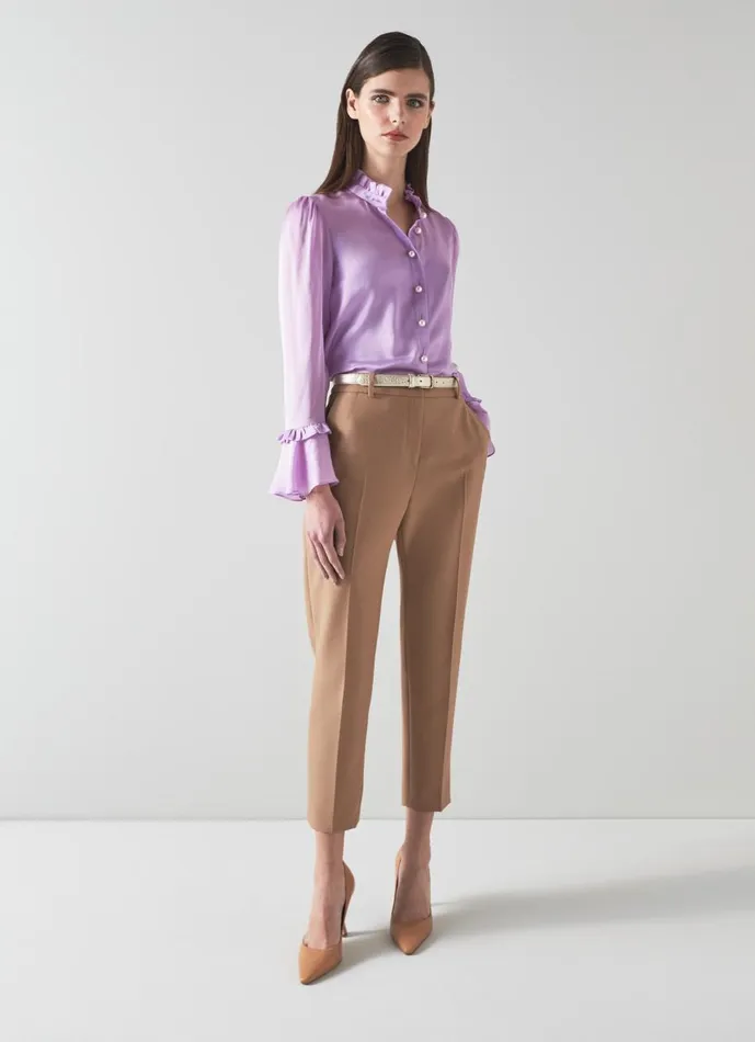 Women Trousers LKBennett Mariner Camel Cigarette Trousers Camel Women Trousers LKBennett Mariner Camel Cigarette Trousers Camel