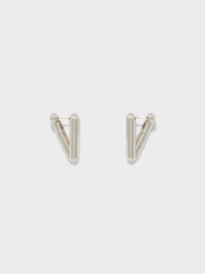 Women Valo PalladiumPlated Earrings Aeyde Earrings