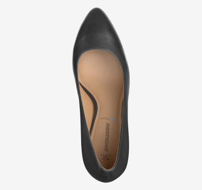 Women Vicki Pump Black Glove Leather JohnstonandMurphy Heels and Platform Wedges Women Vicki Pump Black Glove Leather JohnstonandMurphy Heels and Platform Wedges