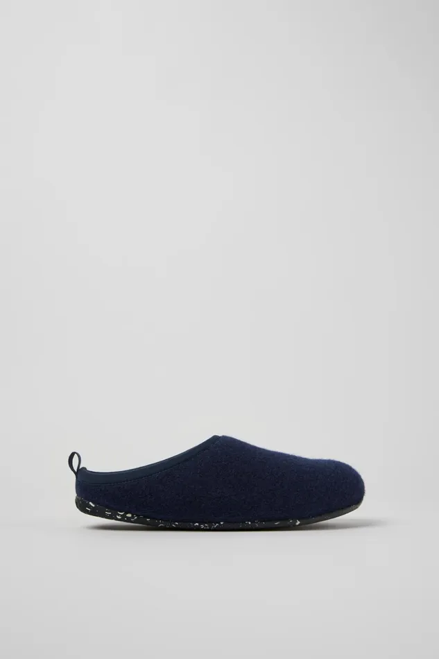 Women Wabi Blue Slippers Camper Non Leather Shoes