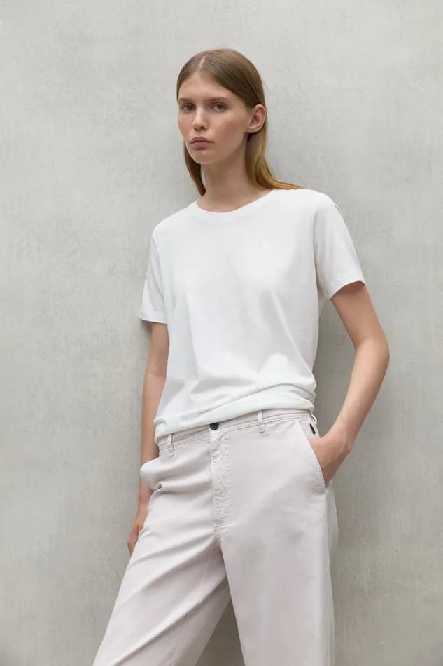 Women White Lake TShirt Ecoalf TShirts