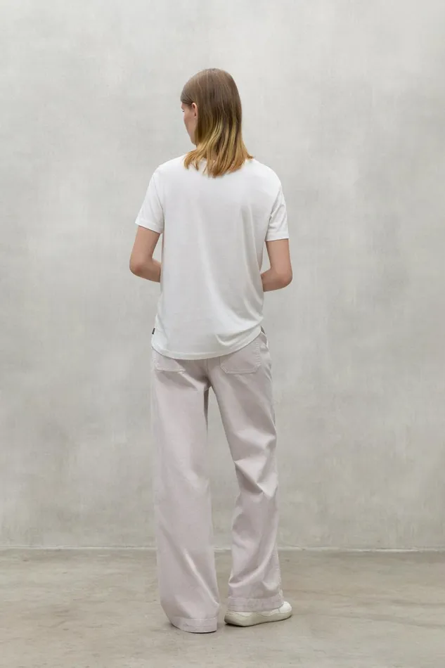 Women White Lake TShirt Ecoalf TShirts
