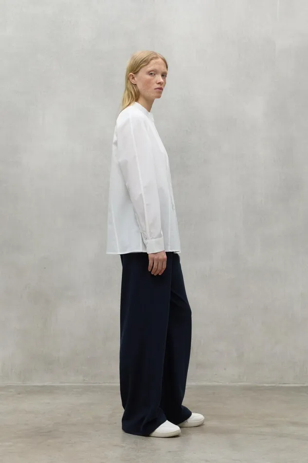 Women White Lina Shirt Ecoalf Shirts