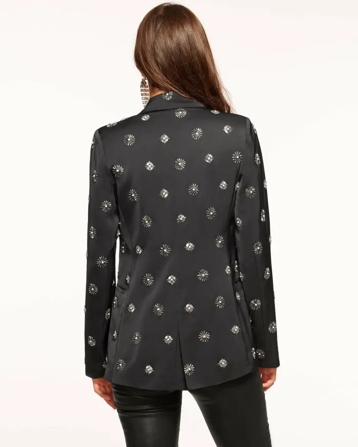 Women Willa Embellished Blazer Black Ramy Brook Jackets