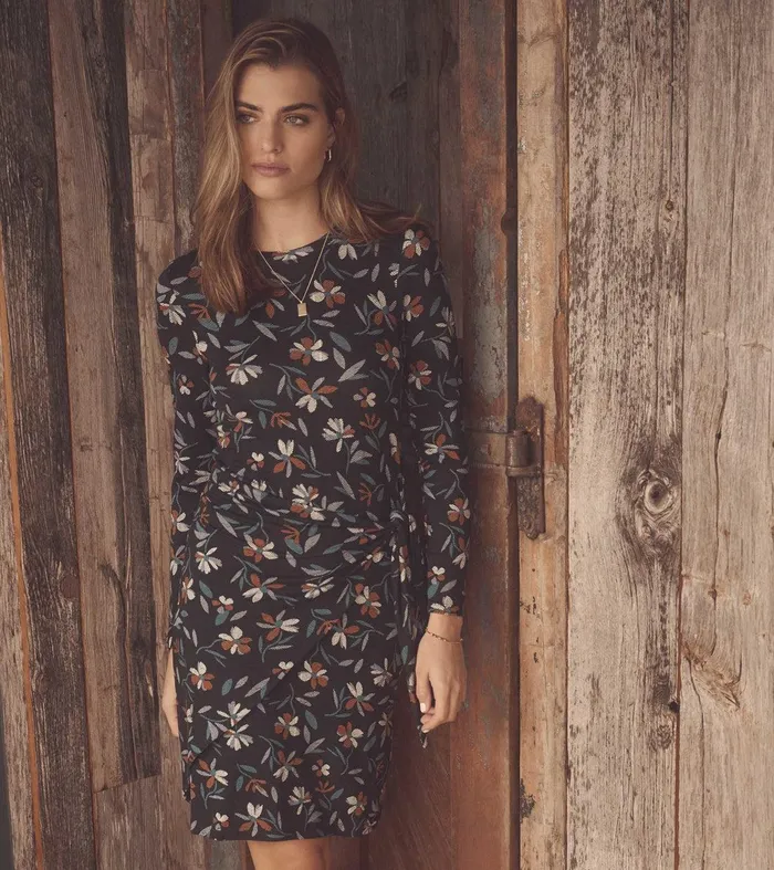 Wrap Dress 8211 Deconstructed Floral Hatley