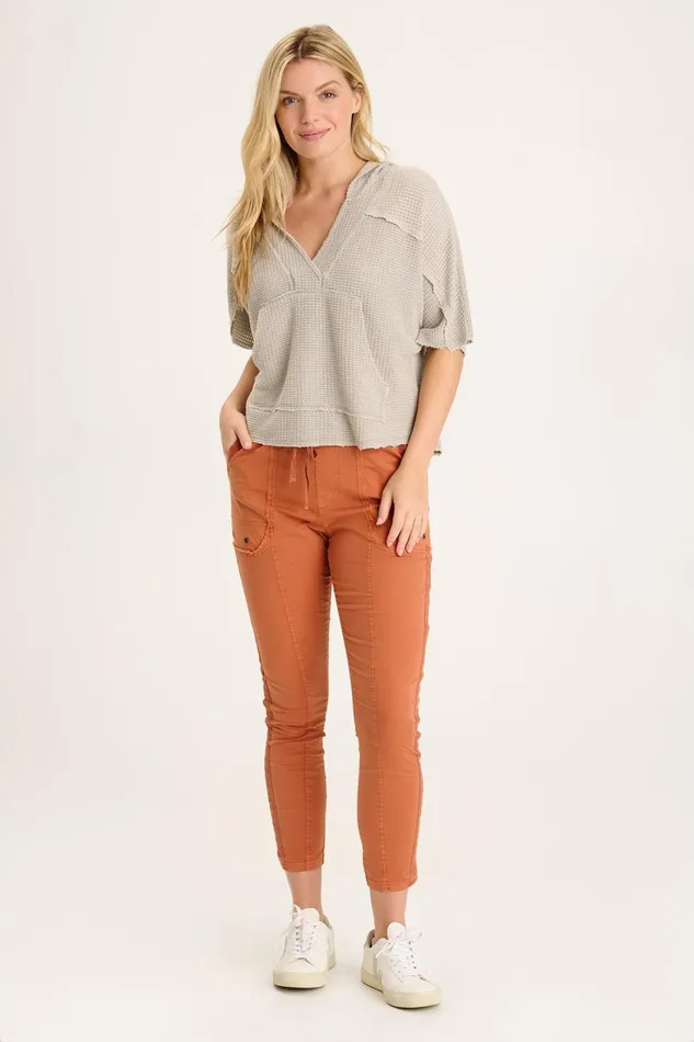 XCVI Elrin Hooded Poncho Women CoverUps
