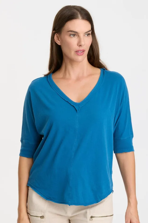 XCVI Gardiner Banded Sleeve Top 20 Women Tees