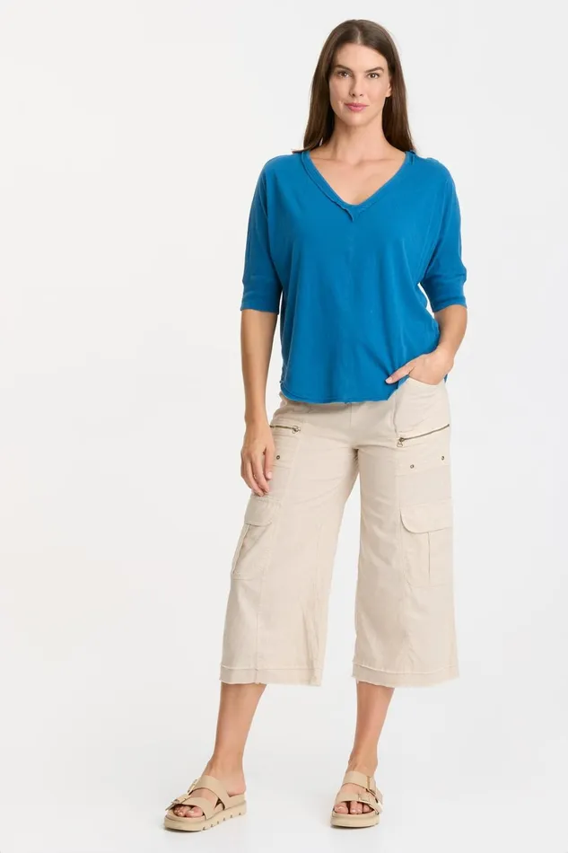 XCVI Gardiner Banded Sleeve Top 20 Women Tees